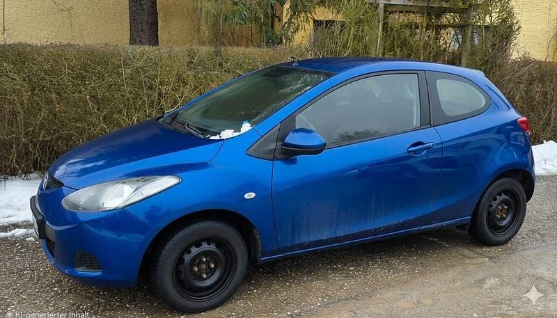 Gebraucht Mazda 2 Inclusive 103 PS (75 kW) 2008 Blau Kleinwagen