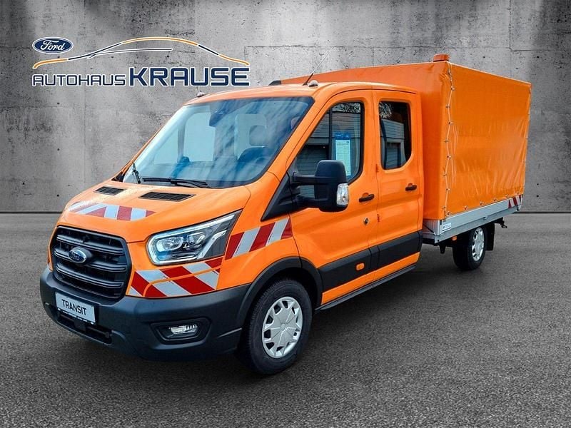 Nowe Ford Transit Trend 170 KM (125 kW) 2025 Pomarańczowy