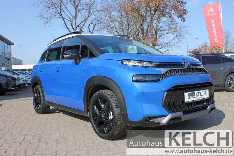 Blau Gebraucht 2024 Citroën C3 Aircross PureTech SUV | 23.990 € - Bild 1/4