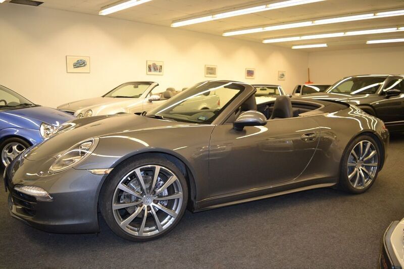 Achatgraumetallic Gebraucht 2015 Porsche 911 Carrera 4 Cabriolet Cabrio | 64.500 € - Bild 1/4