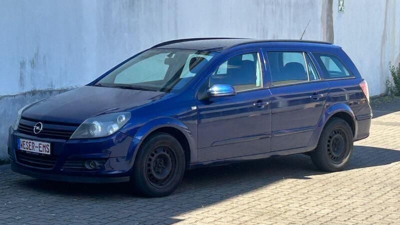 Blau Gebraucht 2004 Opel Astra Edition Kombi | 800 € (Guter Preis) - Bild 1/4