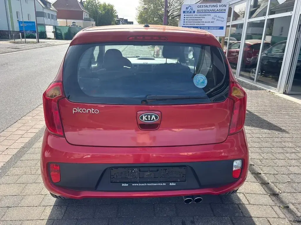 Brugt Kia Picanto Edition 7 69 HK (50 kW) 2012 Rød Hatchback