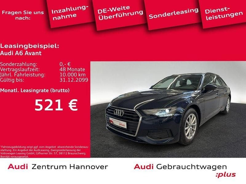 Firmamentblau metallic Gebraucht 2022 Audi A6 Premium Kombi | 33.550 € (Guter Preis) - Bild 1/4