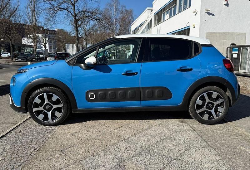Gebraucht Citroën C3 Shine 110 PS (80 kW) 2018 Blau Kleinwagen