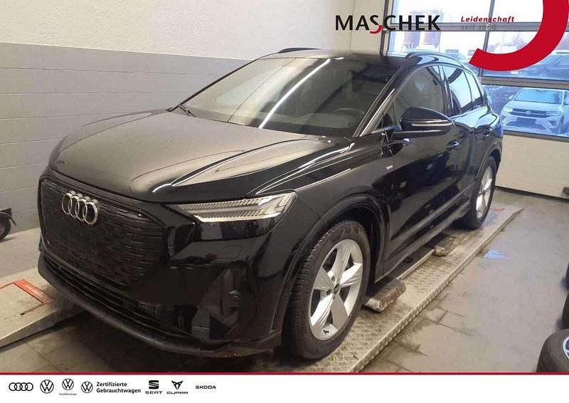 Gebraucht Audi Q4 e-tron S-Line 219 kW (299 PS) 2023 Schwarz SUV