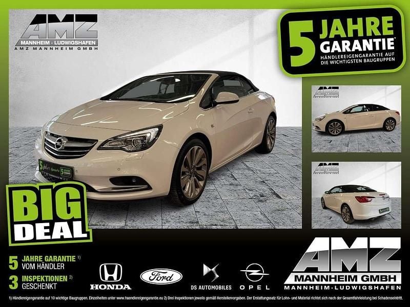 Schneeweiss Gebraucht 2015 Opel Cascada Cabrio | 13.990 € (Fairer Preis) - Bild 1/4