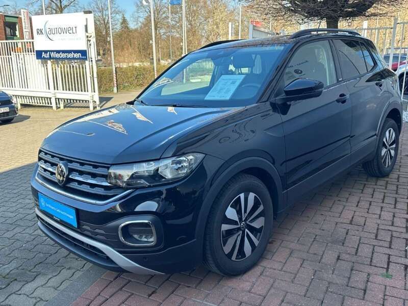 Gebraucht VW T-Cross Move 95 PS (69 kW) 2023 Schwarz SUV