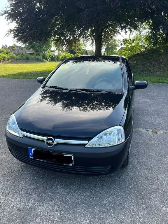 Gebraucht Opel Corsa 58 PS (42 kW) 2003 Schwarz Kleinwagen