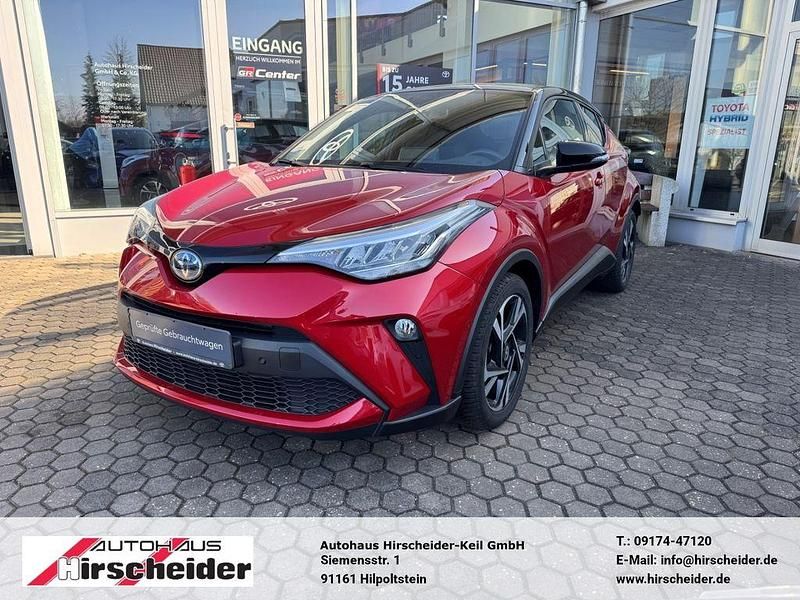 Gebraucht Toyota C-HR Team 184 PS (135 kW) 2022 Karminarot metallic / dach schwarz SUV