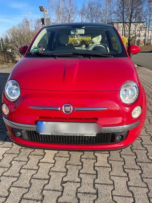 Rot Gebraucht 2013 Fiat 500 Lounge Kleinwagen | 4.900 € (Superpreis) - Bild 1/4