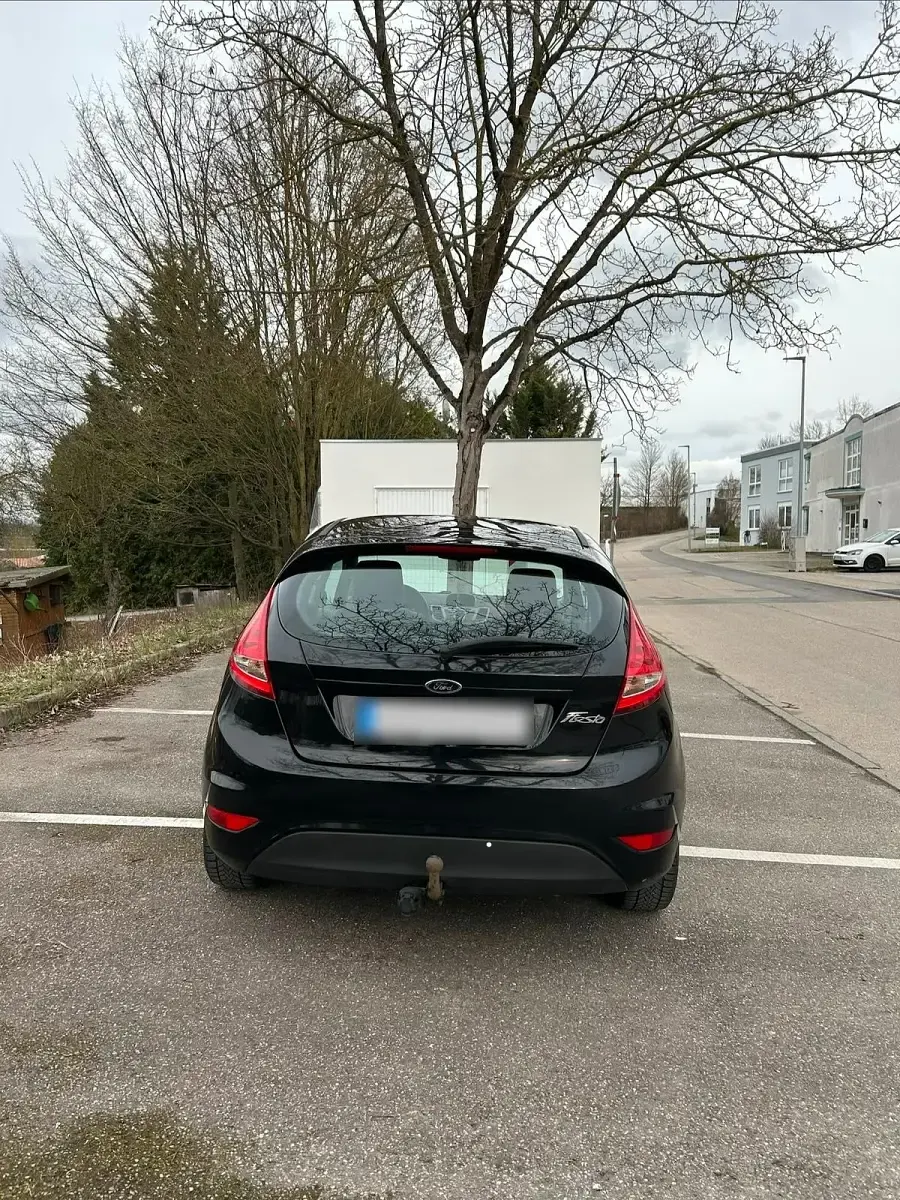 Gebraucht Ford Fiesta 82 PS (60 kW) 2009 Schwarz Kleinwagen