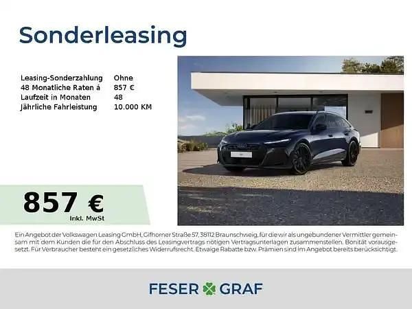 Firmamentblau metallic Neu 2025 Audi A6 Ambiente Kombi | 73.859 € (Superpreis) - Bild 1/4