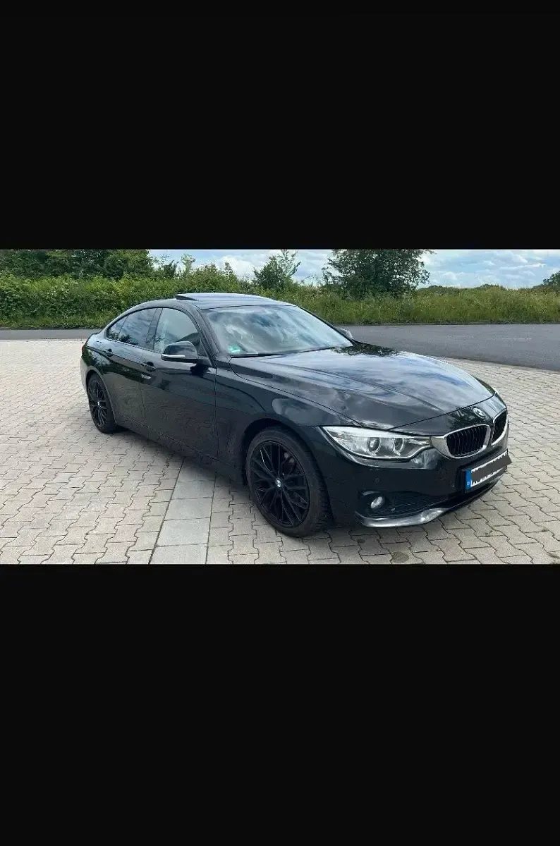 Gebraucht BMW 420 Gran Coupé 184 PS (135 kW) 2014 Schwarz Coupé