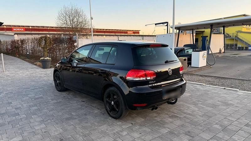 Gebraucht VW Golf VI 122 PS (89 kW) 2009 Schwarz Kleinwagen