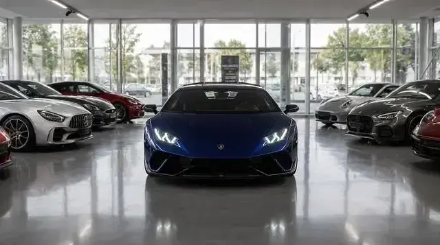 Gebraucht Lamborghini Huracán 2019 Blau Coupé