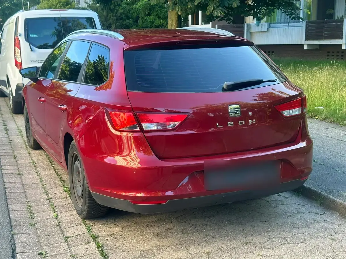 Gebraucht Seat Leon 150 PS (110 kW) 2014 Rot Kombi