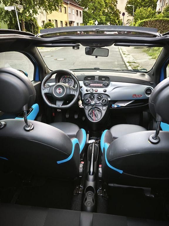 Gebraucht Fiat 500 S 69 PS (50 kW) 2015 Blau Kleinwagen
