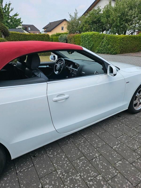 Weiß Gebraucht 2014 Audi A5 Cabriolet Cabrio | 14.900 € - Bild 1/4