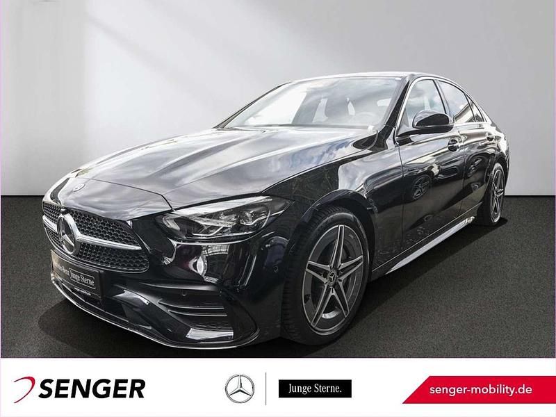 Unilack schwarz Gebraucht 2022 Mercedes C300 AMG Limousine | 42.550 € (Etwas zu teuer) - Bild 1/3