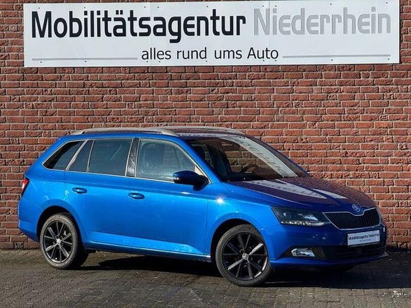 Gebraucht Skoda Fabia Style 110 PS (80 kW) 2017 Blau Kombi