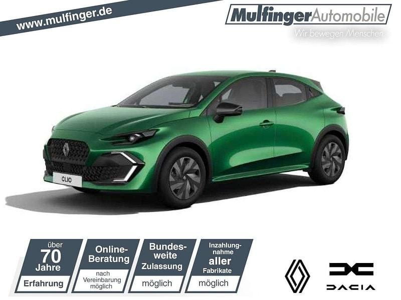 Absolutgrün Neu 2025 Renault Clio V Evolution Kleinwagen | 19.399 € (Guter Preis) - Bild 1/4