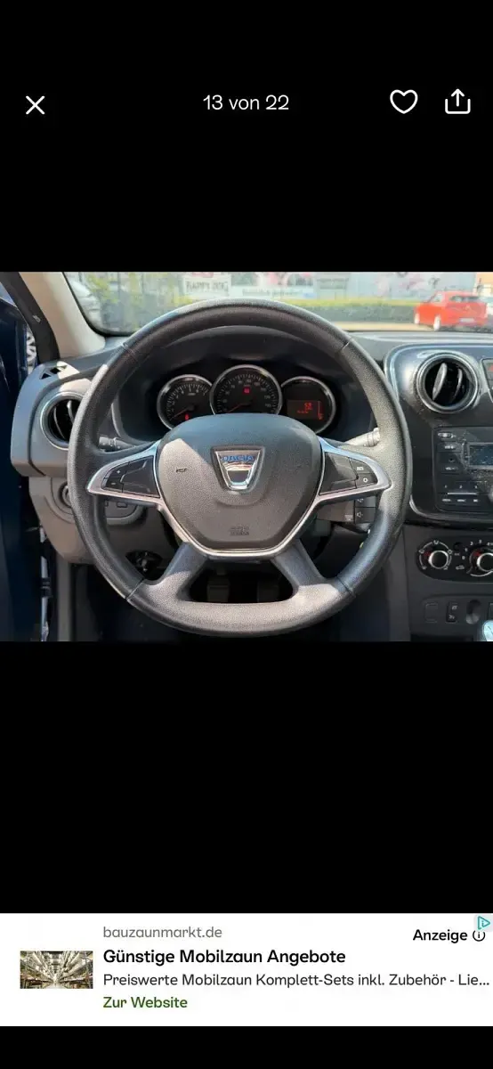 Gebraucht Dacia Logan 90 PS (66 kW) 2019 Blau Kombi