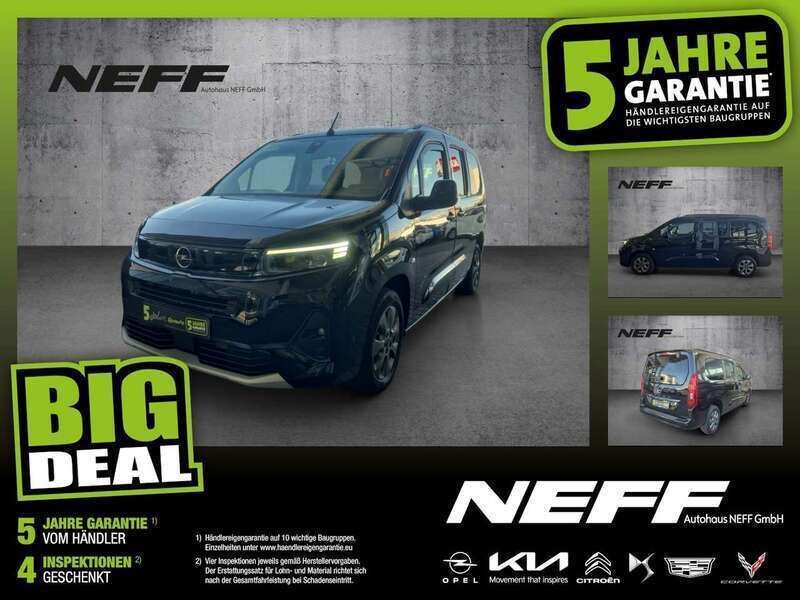 Lackierung schwarz perla nera/ Gebraucht 2024 Opel Combo Life Van / Kleinbus | 31.470 € (Teuer) - Bild 1/4