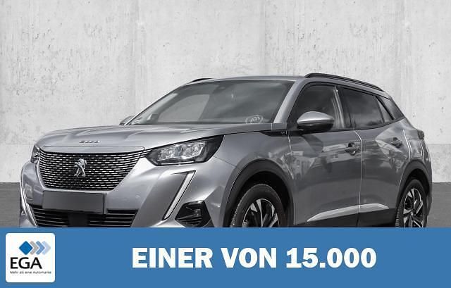 Grau metallic Gebraucht 2021 Peugeot e-2008 Allure SUV | 21.460 € (Fairer Preis) - Bild 1/4