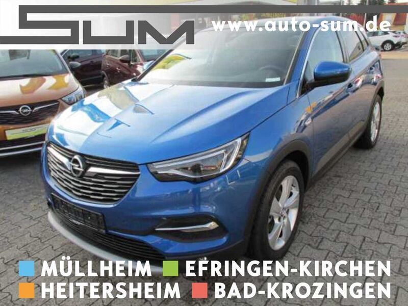 Blau (topas blau) Gebraucht 2018 Opel Grandland X Innovation SUV | 14.990 € (Etwas zu teuer) - Bild 1/4