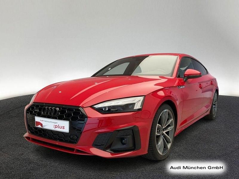 Gebraucht Audi A5 Sportback Ambiente 204 PS (150 kW) 2022 Tangorot metallic Kleinwagen