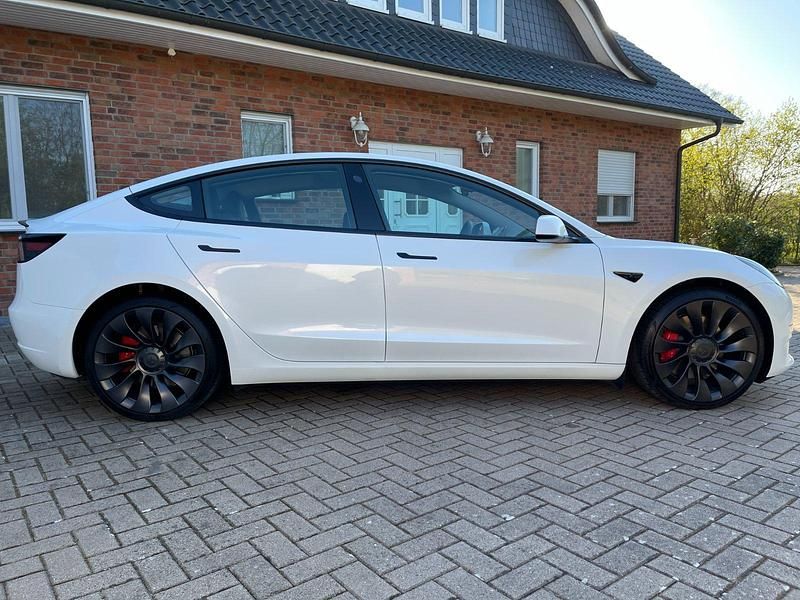 Gebraucht Tesla Model 3 Performance 377 kW (513 PS) 2021 Weiß Limousine