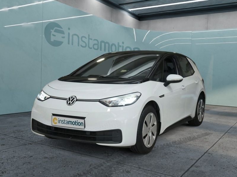Gebraucht VW ID.3 Pro 106 kW (145 PS) 2021 Weiß Kleinwagen