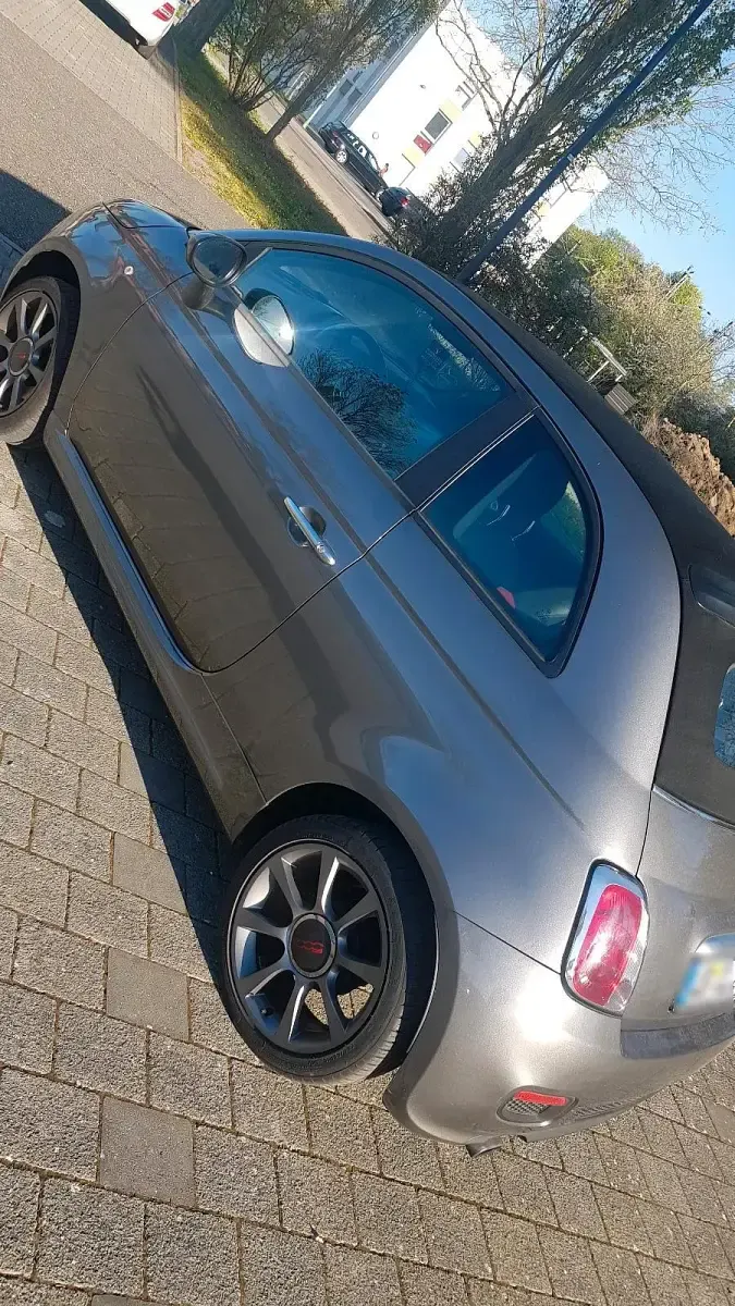 Gebraucht Fiat 500 69 PS (50 kW) 2016 Grau Cabrio