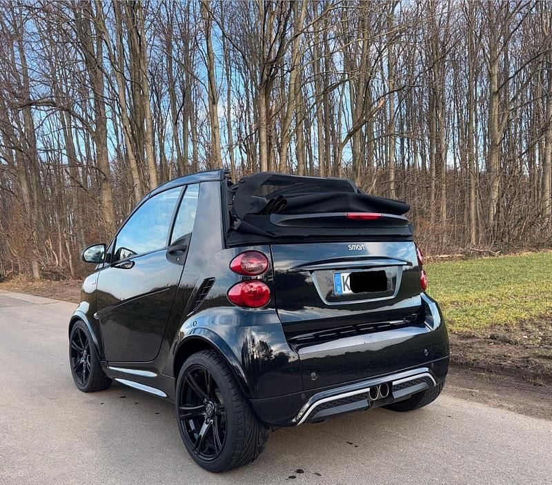 Schwarz Gebraucht 2014 Smart ForTwo Cabrio Brabus Cabrio | 6.799 € (Fairer Preis) - Bild 1/4