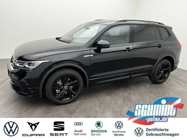 Schwarz Gebraucht 2023 VW Tiguan Allspace R-line SUV | 46.400 € (Etwas zu teuer) - Bild 1/4