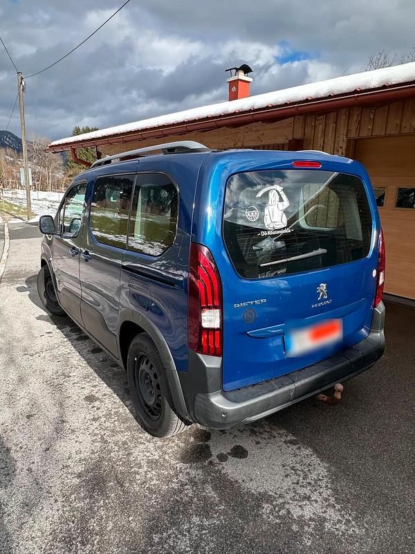 Gebraucht Peugeot Rifter 130 PS (95 kW) 2019 Blau Van / Kleinbus