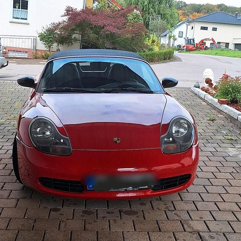 Rot Gebraucht 1997 Porsche 986 Boxster Cabrio | 10.500 € (Fairer Preis) - Bild 1/4