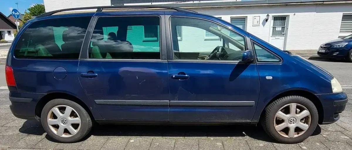 Gebraucht VW Sharan Highline 204 PS (150 kW) 2002 Blau Van / Kleinbus