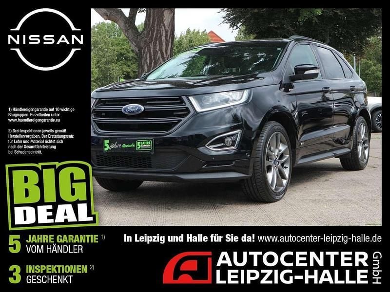 Iridiumschwarz metallic Gebraucht 2018 Ford Edge ST-Line SUV | 18.440 € (Etwas zu teuer) - Bild 1/4