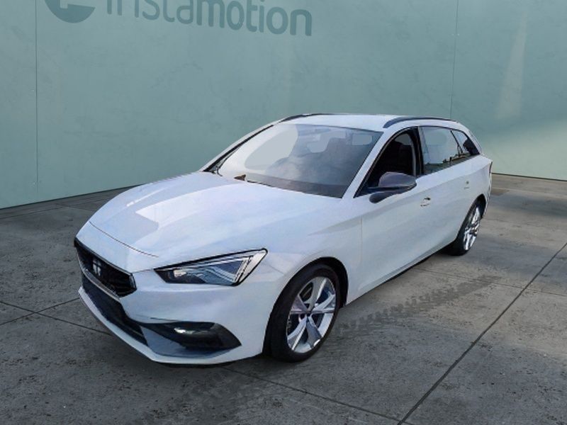 Gebraucht Seat Leon FR 150 PS (110 kW) 2022 Weiß Van / Kleinbus