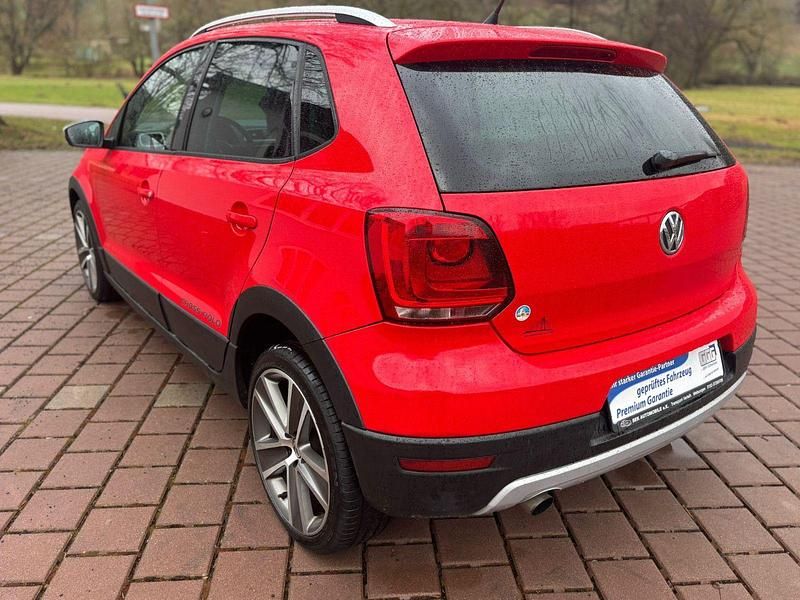 Gebraucht VW Polo Cross 105 PS (77 kW) 2011 Rot Kleinwagen
