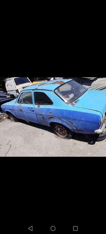 Gebraucht Ford Escort 75 PS (55 kW) 1971 Blau Coupé