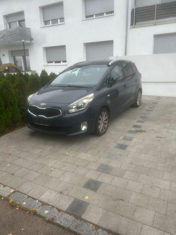 Gebraucht Kia Carens DREAM-TEAM Edition 136 PS (100 kW) 2015 Blau Van / Kleinbus