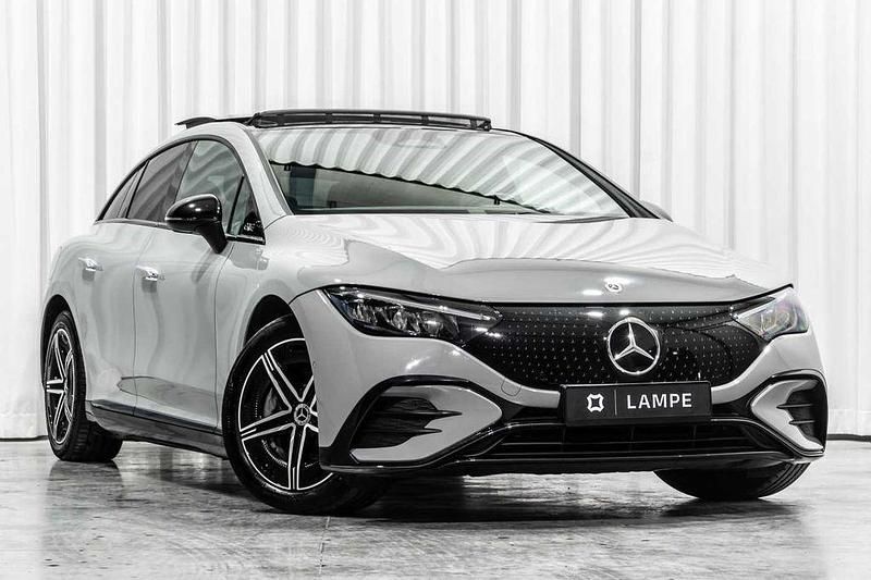 Grau Gebraucht 2023 Mercedes EQE350 AMG line Limousine | 46.990 € (Fairer Preis) - Bild 1/4