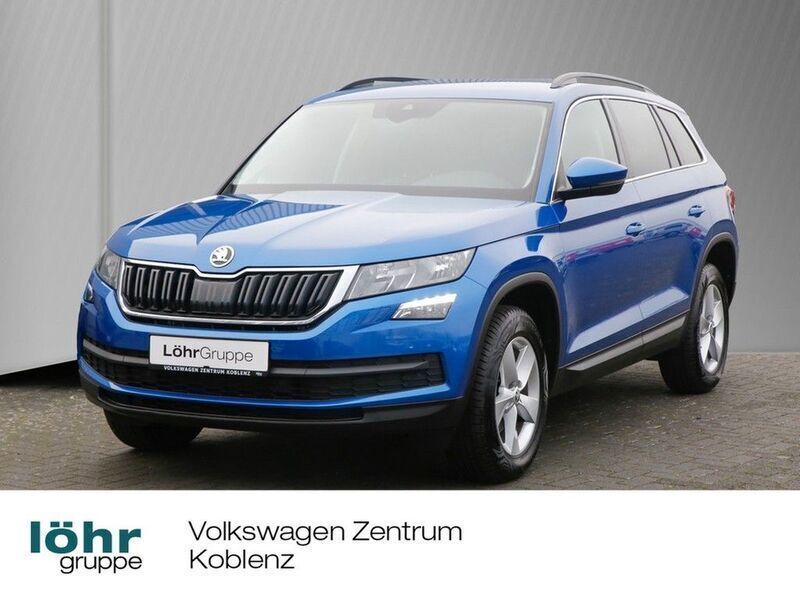 Raceblau metallic Gebraucht 2021 Skoda Kodiaq Ambition SUV | 27.980 € (Fairer Preis) - Bild 1/4