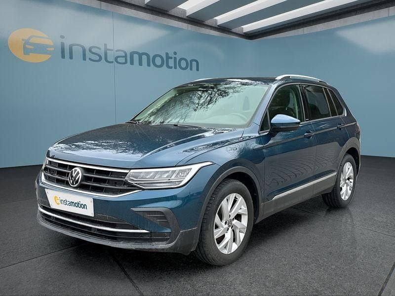 Gebraucht VW Tiguan 150 PS (110 kW) 2021 Blau SUV