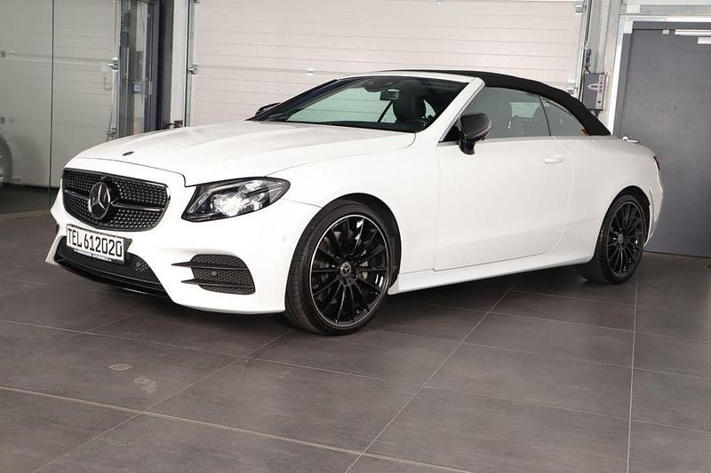 Usata Mercedes E450 AMG line 367 CV (269 kW) 2020 Bianco Cabrio