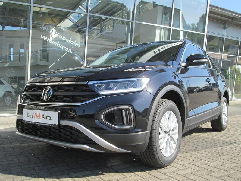 Gebraucht VW T-Roc Life 110 PS (80 kW) 2022 Schwarz metallic SUV