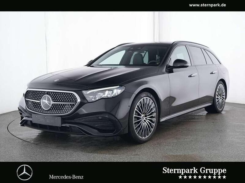 Lack obsidianschwarz Gebraucht 2024 Mercedes E300 AMG Kombi | 54.970 € (Fairer Preis) - Bild 1/4