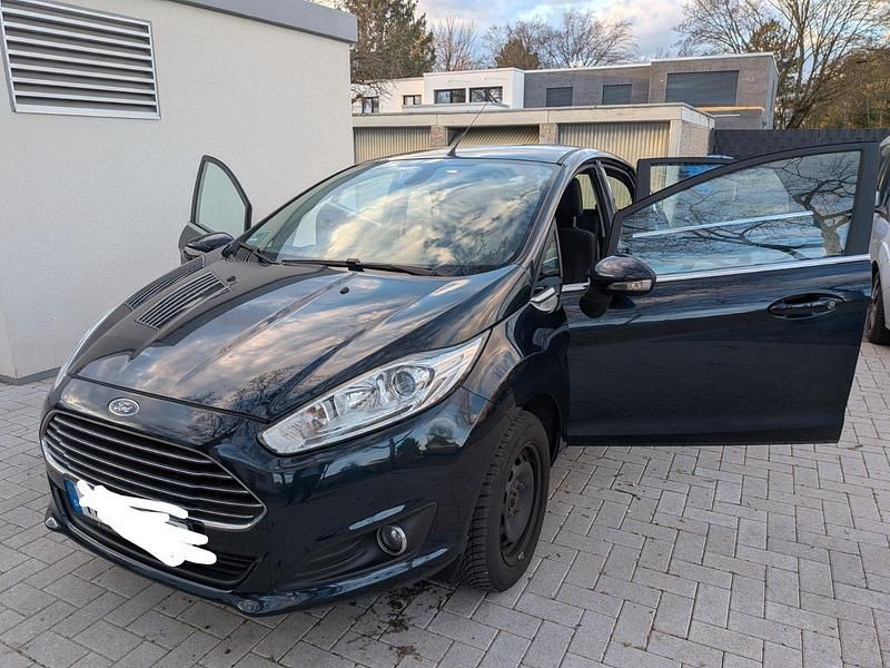 Brugt Ford Fiesta Titanium 80 HK (58 kW) 2017 Blå Hatchback